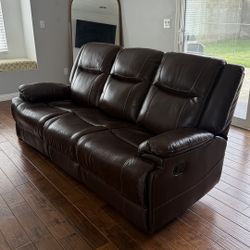 Brand New Leather Couch