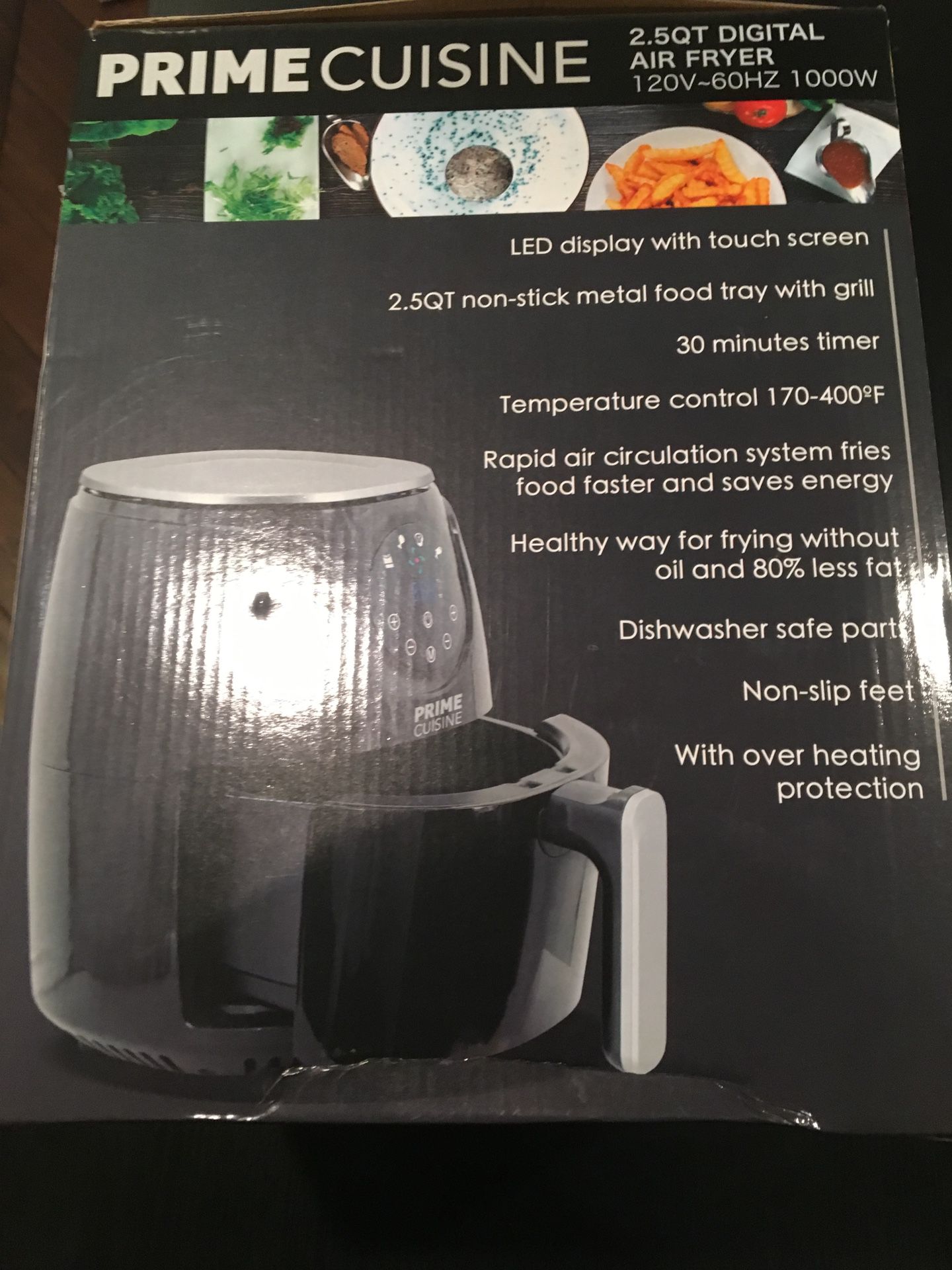 Beautiful 6 Quart Touchscreen Air Fryer, Black Sesame by Drew Barrymore  Price is firm $50 for Sale in El Cajon, CA - OfferUp