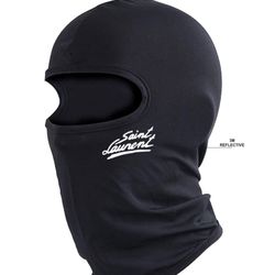 Reflective White NF Ski Mask 