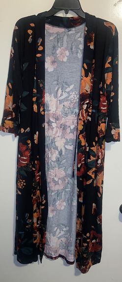 Open Drape Long Cardigan