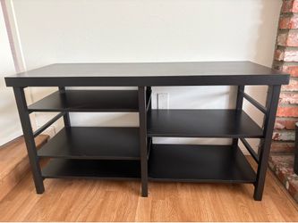 small TV stand, console table, or bookshelf unit