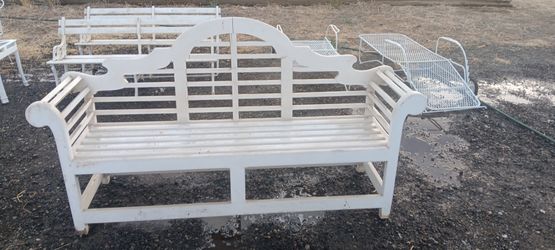 Large Patio Bench