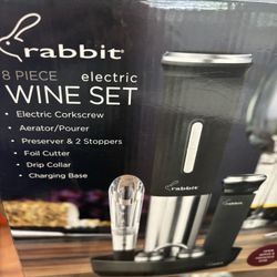 Rabbit, electric wine set 