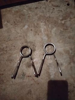 Clamps for weight bar