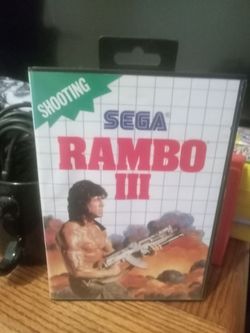 Rambo III - Sega Master System