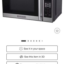 Black and Decker Microwave