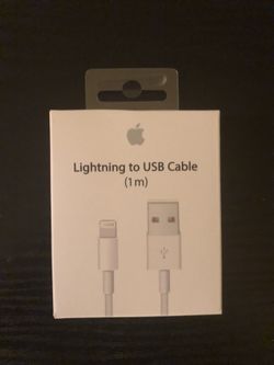 ORIGINAL GENUINE APPLE IPHONE IPAD USB CHARGER FOR IPHONE 5 6 7 8 PLUS X