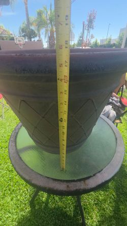Big plastic planter