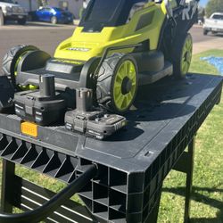 RYOBI 18V 13 in. Cordless Lawnmower