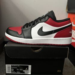 Jordan 1 Bred Low Size 9