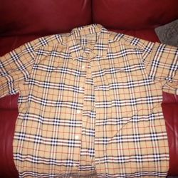 Burberry Dress Shirt Men Size M