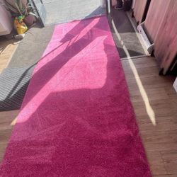 Pink Carpet Runner
