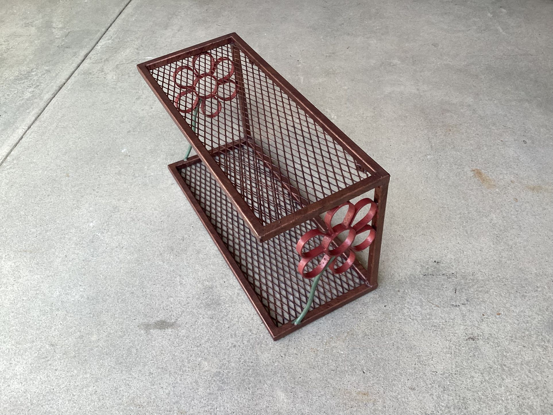 Garage Home Laundry Shelving Shelf Shelves Wall Storage Rack Floating Shelves Wrought Iron - Raca