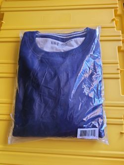 U.S. Polo Assn. Navy Blue Crewneck Sweatshirt