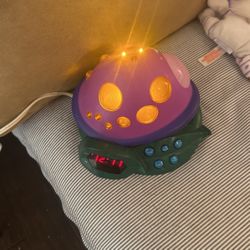 Children Vintage Radio. Clock. 