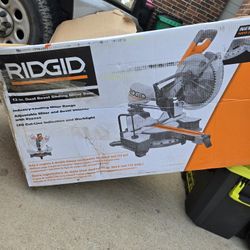Ridgid Sliding Miter Saw 