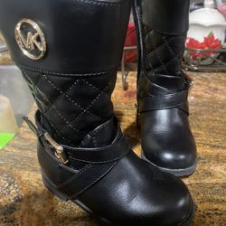 Mk little girl boots