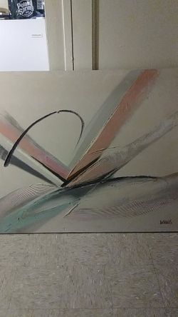 CANVAS PAINTING BY LEE REYNOLDS