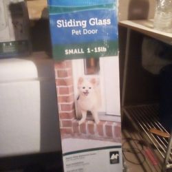 PetSafe Sliding Glass Pet Door 1 To 15 Lb