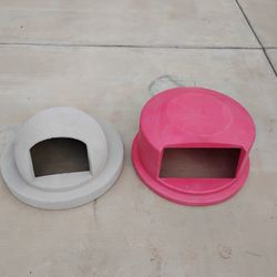 Vintage Tops.... Commercial Heavy Duty Trashcan