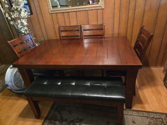 8 piece dining table