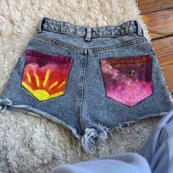 Custom Denim Jean Shorts
