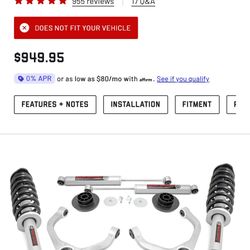 2012-2018 Ram 1500 Lift Kit