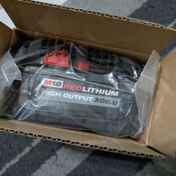 Milwaukee M18 6.0 battery