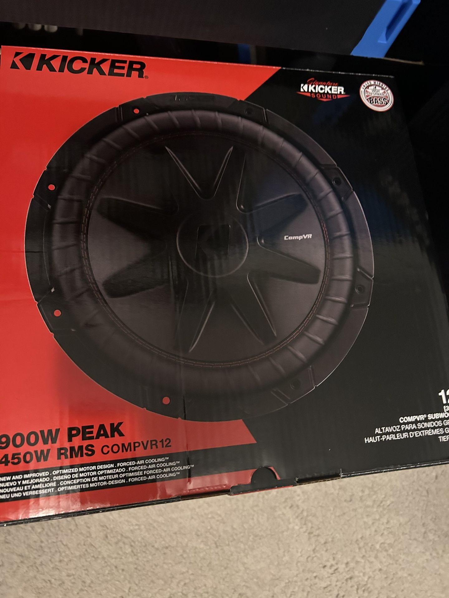 Kicker 12” Subwoofer 