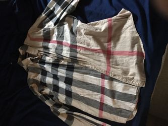 Burberry button down shirt