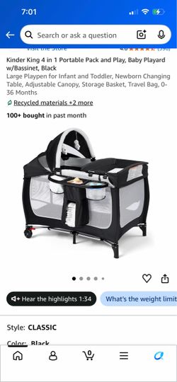 Pack and play