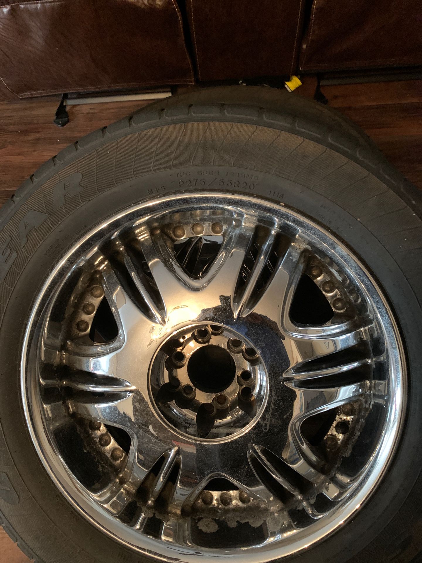 20” wheel and tires