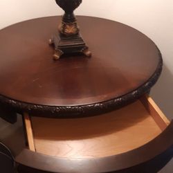 Beautiful Wood Round Table