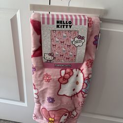 Hello kitty blanket brand new