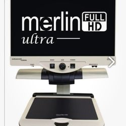 Merlin HD Ultra Enhanced Vision Magnifier-Like New