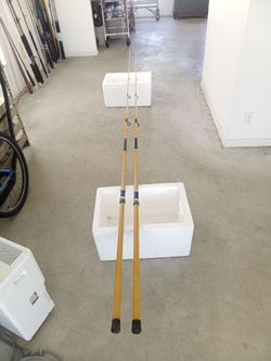 Fenwick 13 ft one piece surf rods