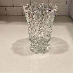 Fifth  Avenue Crystal Hurricane Candle Vase