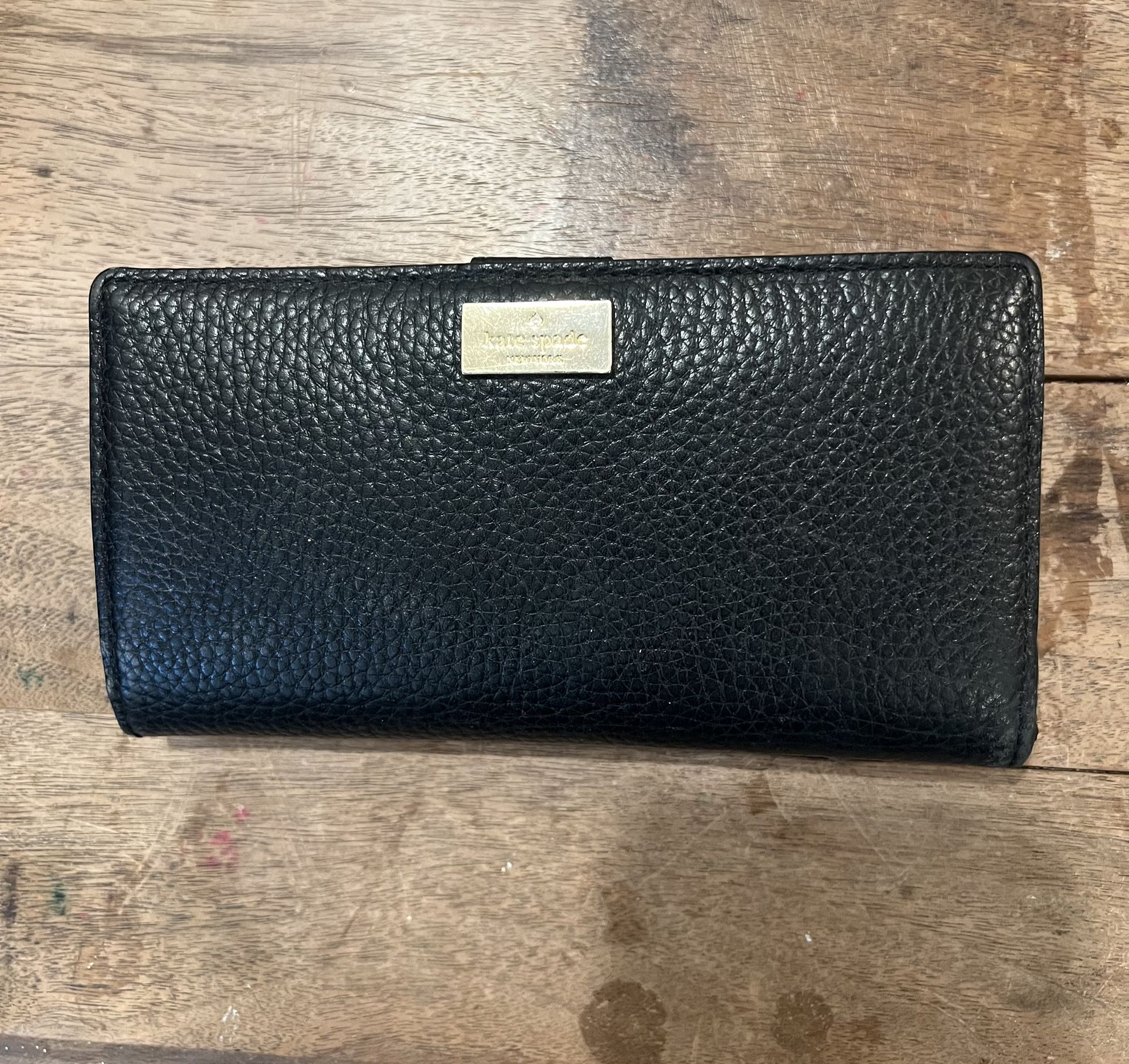 Kate Spade New York Wallet/Clutch Black Bifold 