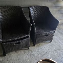 Chairs with foot rest
