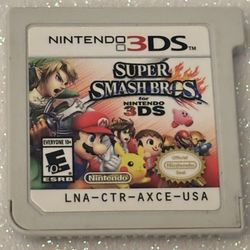 Super Smash Bros 3DS