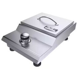 Ruby Stainless Steel Built-In Single Burner Natural Gas Counter-Top or Versa