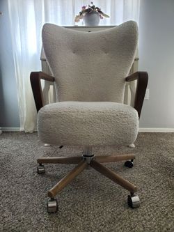 (Accepting Fair Offers) Brand New! Pottery Barn Jones Upholstered Swivel Desk Chair