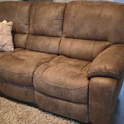 Leather Couch Set 