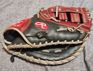 Used Rawlings 1st Baseman R9FM18BSG (Right Hand Thrower) 12.5" baseball glove