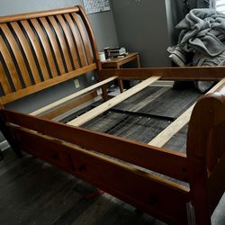 Full Size With Twin Trundle Bed