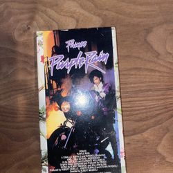 Purple Rain VHS Tape 
