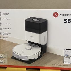 Roborock S8 Plus Robot Vacuum, Sonic Mop, with Self Empty Dock