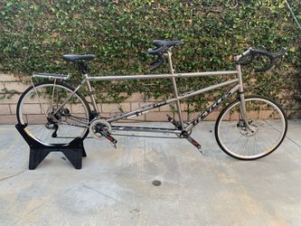 TiCycle Custom Made Tandem. All Titanium.