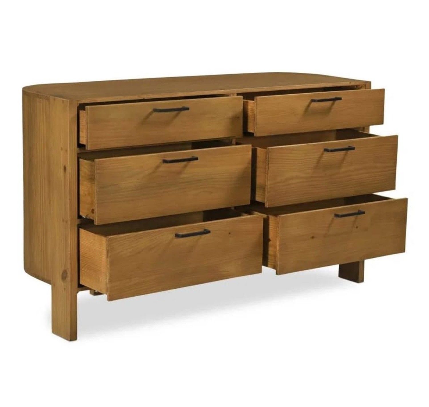 Moes Home Lachlan 3-Piece Bedroom Storage Set – Dresser & Nightstands
