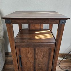 Table with shelves